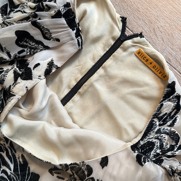 Alice and Olivia A line floral dress - Picture 12 of 16